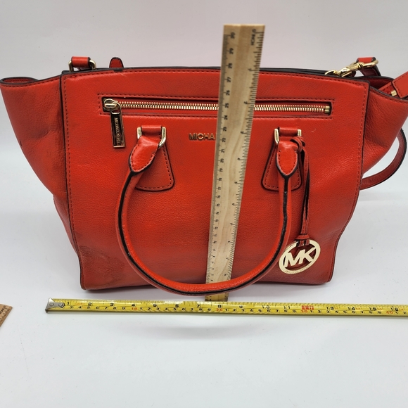 Michael Michael Kors Sophie Large Satchel Mandarin Tote Shoulder Bag - Picture 14 of 16